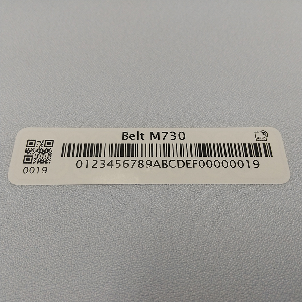 [Printed&Encoded Label] Belt M730 5,000pcs/reel