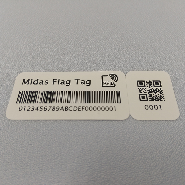 [Printed&Encoded Label] Midas Flag Tag MR6-P 1,000pcs/reel