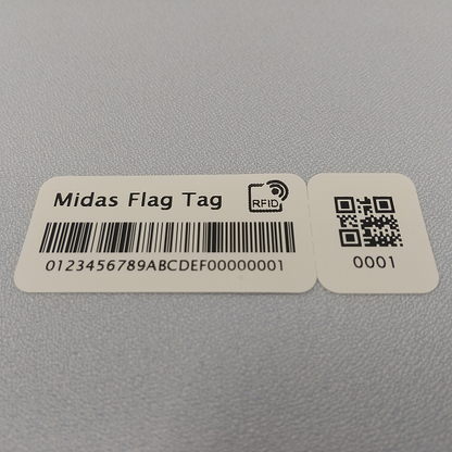 [Printed&Encoded Label] Midas Flag Tag MR6-P 1,000pcs/reel