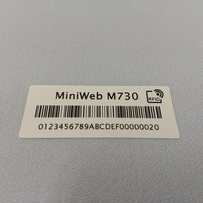 [Printed&Encoded Label] MiniWeb Global M730 1,000pcs/reel